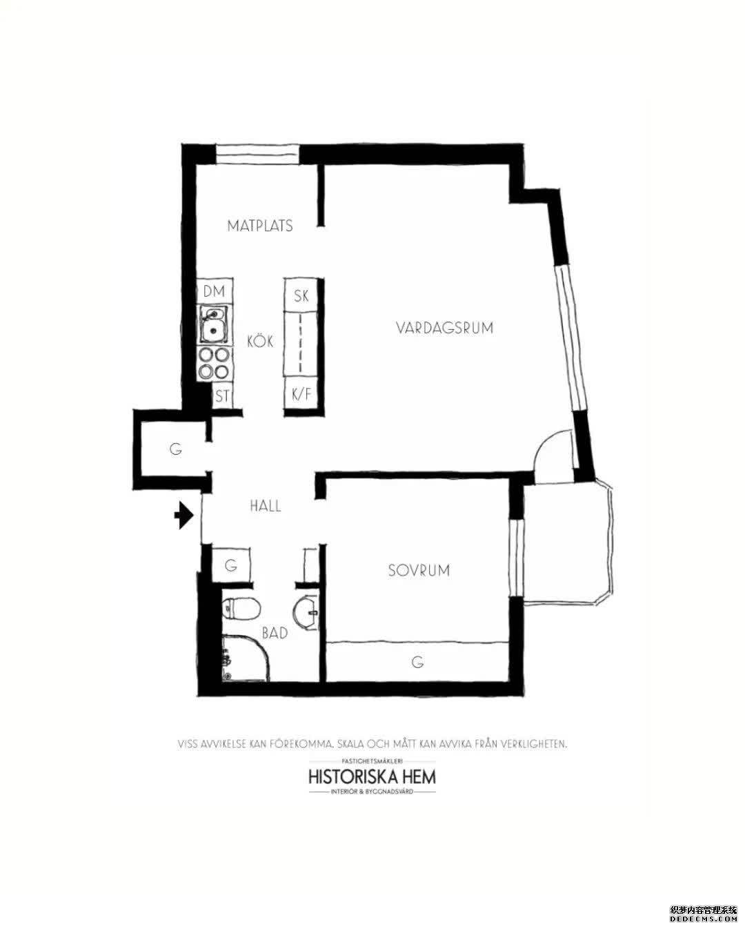 住在画里！47平的北欧公寓，风景宜人舒适松弛，描绘出温暖的生活愿景