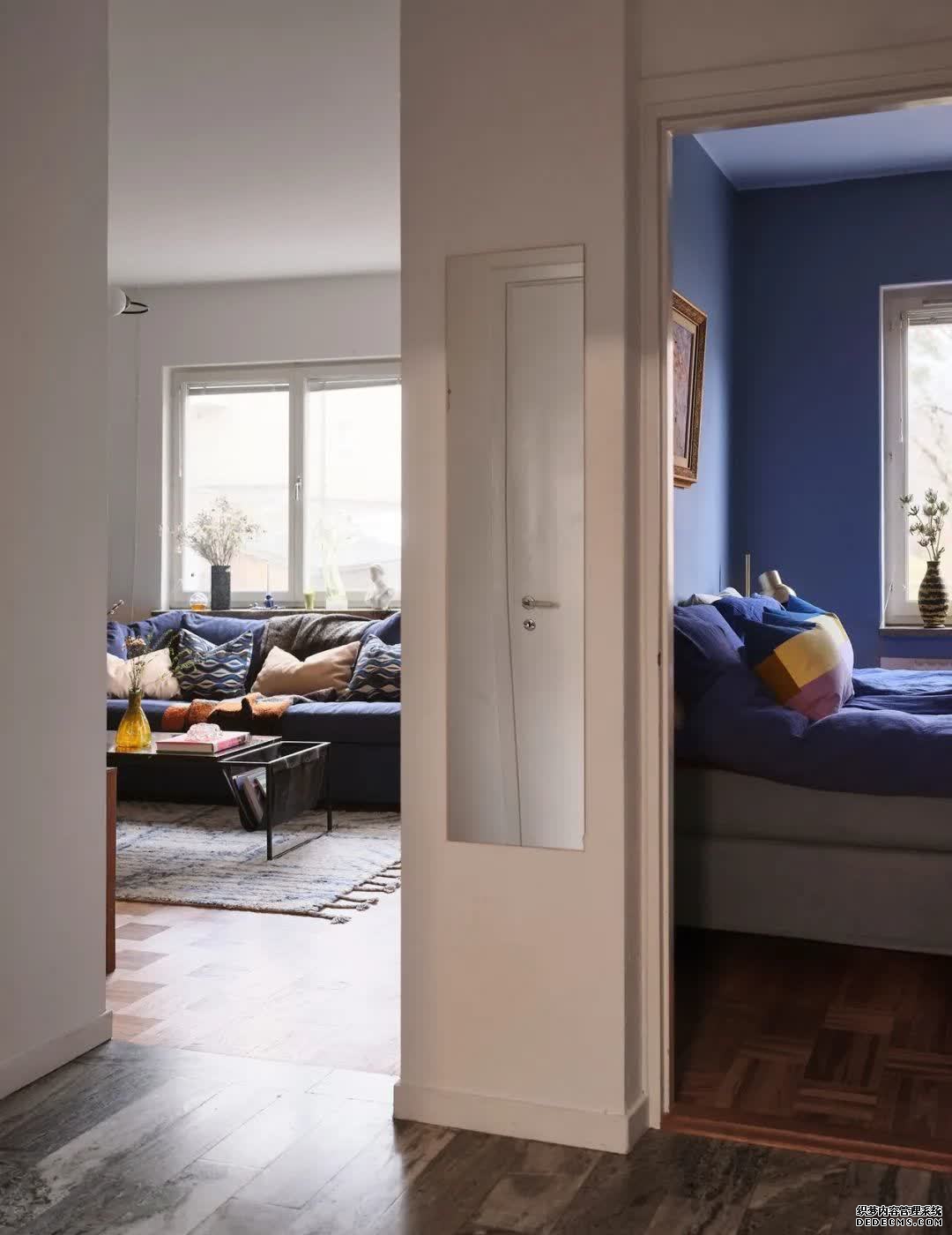 住在画里！47平的北欧公寓，风景宜人舒适松弛，描绘出温暖的生活愿景