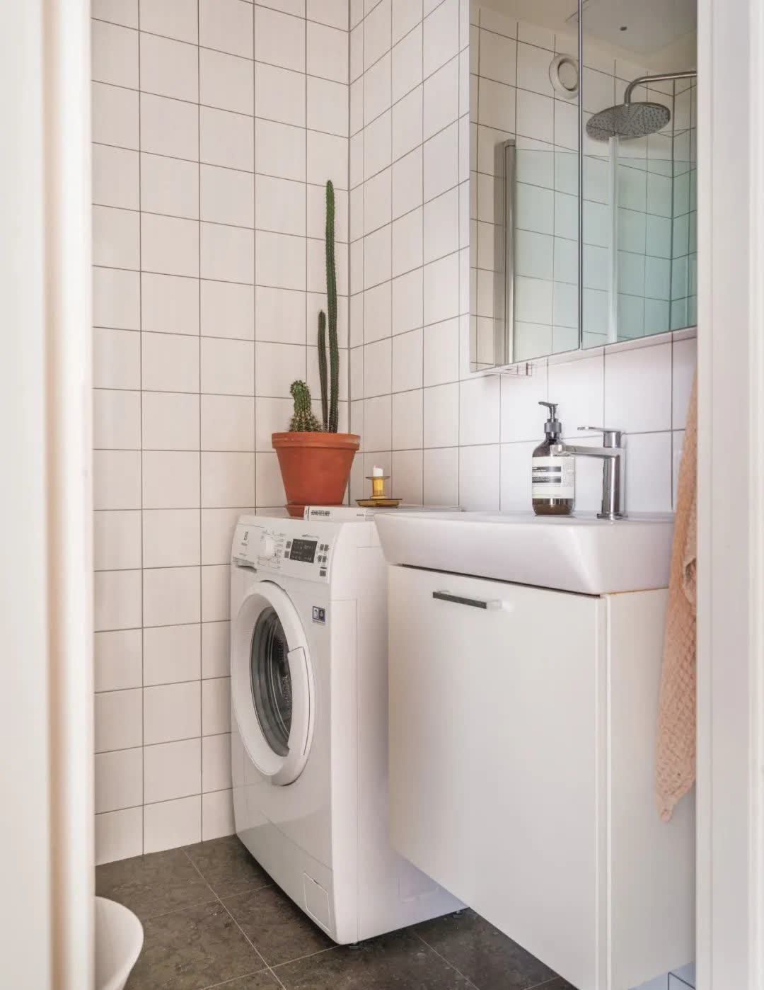 58平北欧公寓，绿色亚麻色营造自然氛围，更好的还原心中家的样子