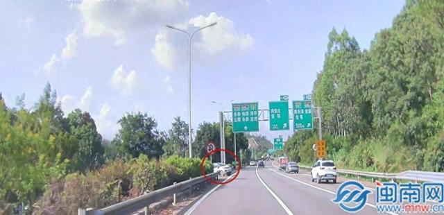 事发泉州！一新能源汽车因电量不足在隧道入口掉头险酿事故