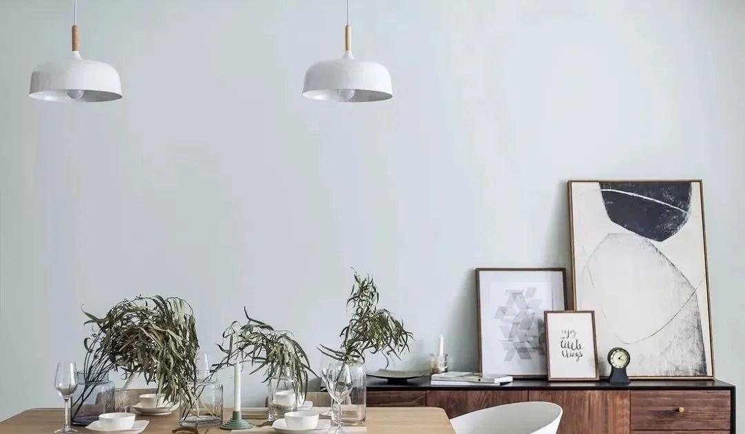 128㎡北欧小家，客餐厅巧用书桌隔断设计，这样的装修太赞了！